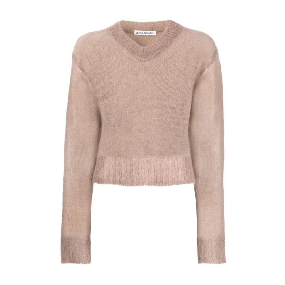 Acne Studios Mohair Jumper in Light Taupe
